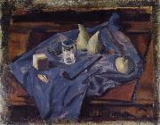 Nicolas de Stael The Still life of tobacco pipe oil on canvas